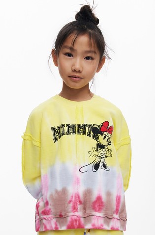 Minnie Mouse™ pulover s tie-dye uzorkom