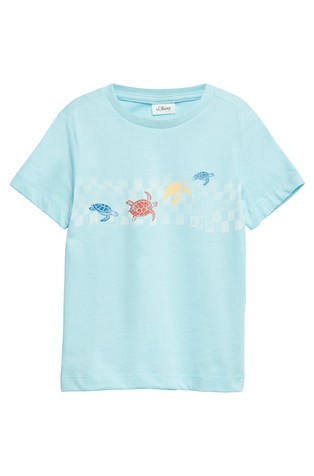 T-shirt with front print