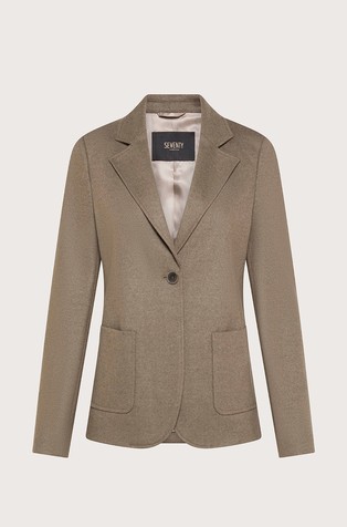 Single breasted wool blazer
