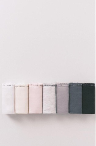Pack of 7 stretch cotton panties