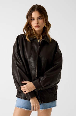 Jakna od umjetne kože