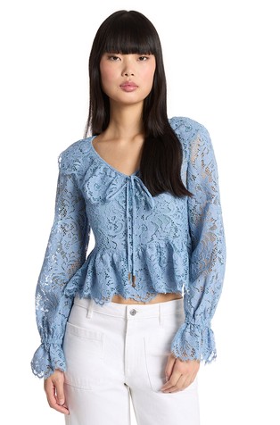 Corded Lace Blouse