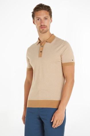 Regular fit prugasta polo majica