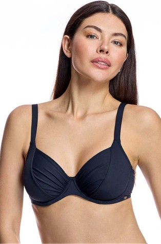 Gornji dio kupaćeg kostima s nabranim košaricama