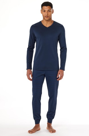 Casual Essentials - long pajamas in cotton