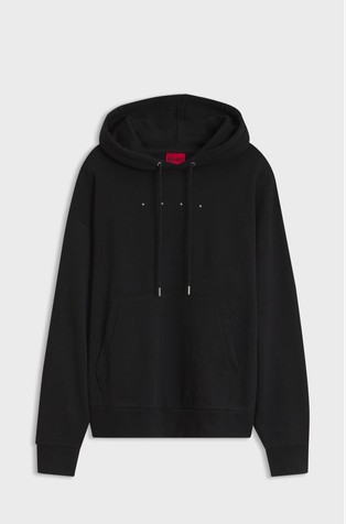Oversize fit pulover s kapuljačom i otiskom straga