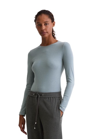 Majica dugih rukava od tencel™ modala i pamuka