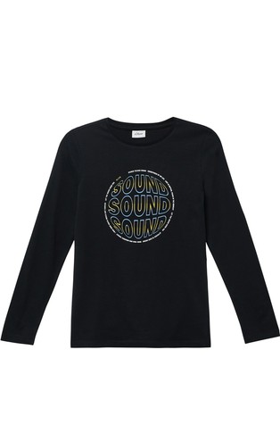 Pamučna majica dugih rukava s otiskom