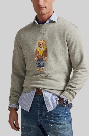 Polo Bear Fleece Sweatshirt