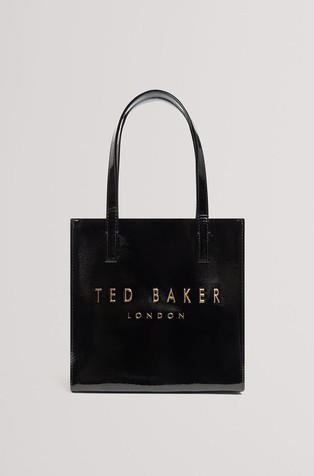 Manja tote torbica od lakirane umjetne kože