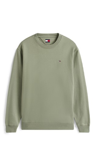 Regular fit pulover s izvezenom logo zastavicom