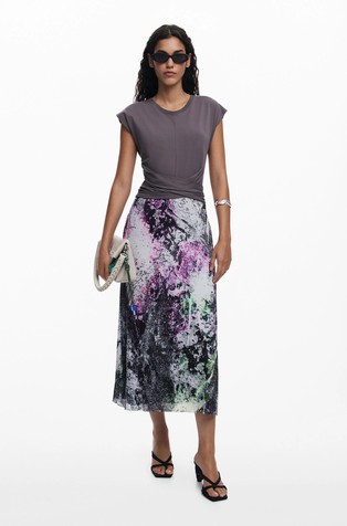 Haljina s printom Christian Lacroix