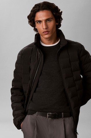 Lightweight Mock Neck Down Jacket