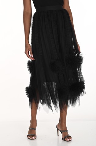 Zvonasta suknja od tila