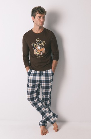 Pluto long cotton pyjamas