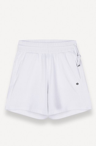 Cotton-blend Jacquard Shorts
