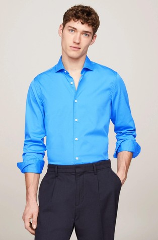 TH Flex slim fit košulja od popelina