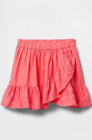 Suknja s unutarnjim kratkim hlačama za djevojčice