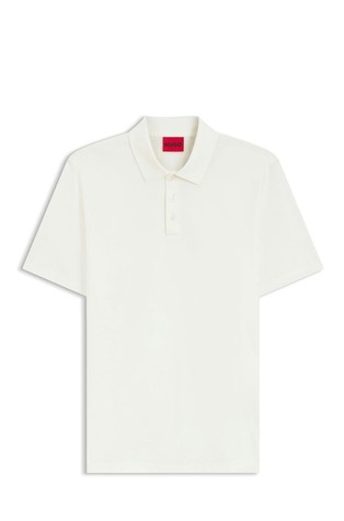 Slim fit polo majica od merceriziranog pamuka