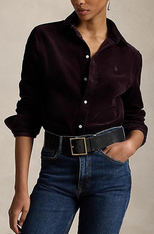 Classic fit Cotton Corduroy Shirt