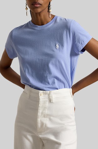 Classic fit Cotton Jersey Crewneck Tee