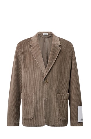 Relaxed fit cotton corduroy blazer