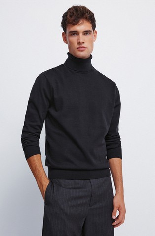 Basic high neck jumper