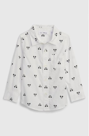 babyGap | Mickey Mouse košulja dugih rukava za djecu dječake