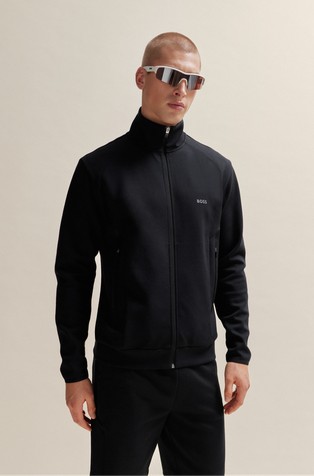 Pulover s povišenim ovratnikom i logotipom