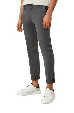 Slim fit pamučne chino hlače