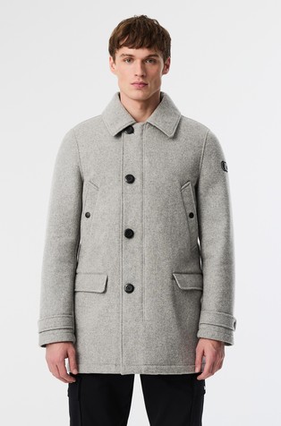 Kratak kaput od mješavine vune