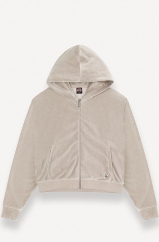 Pulover od mješavine pamuka s kapuljačom