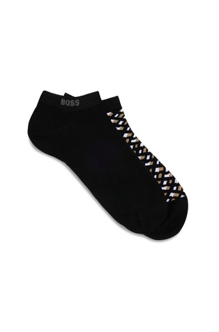 Two-pack of ankle socks in a cotton blend