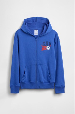 Relaxed hoodie s otiskom straga za dječake