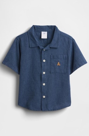 Baby & Toddler Linen-Cotton Shirt