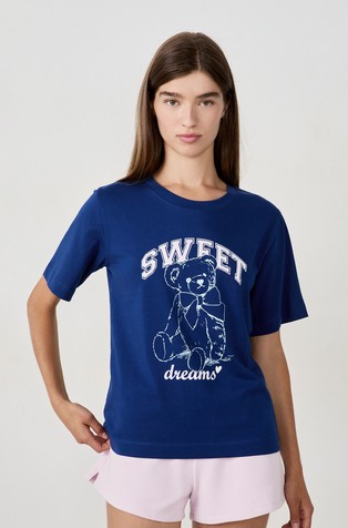 Deddy printed pyjama T-shirt