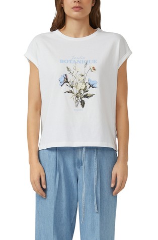 Relaxed fit majica s otiskom