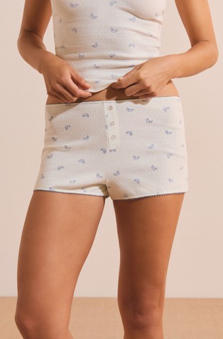 Belen stretch cotton pyjama shorts