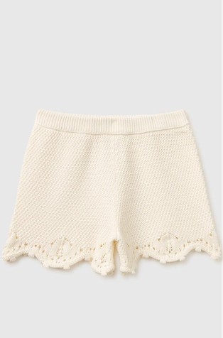 Crochet shorts