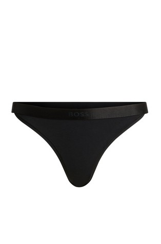 Gaćice od mješavine pamuka s logo obrubom