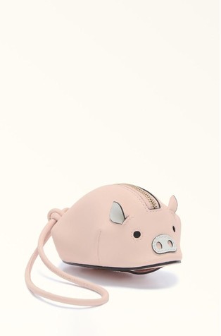 Mala kožna torba u obliku svinje