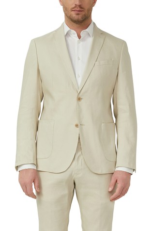 S.o pure jacket in a stretchy linen blend