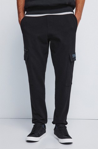 Pamučni donji dio trenirke s cargo džepovima