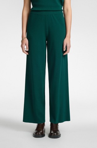 Pletene hlače sa širokim nogavicama