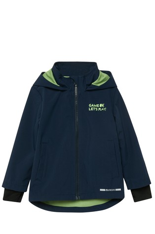 Weatherproof softshell jacket with hood