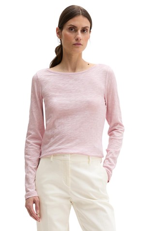 Long-sleeved tee in organic cotton