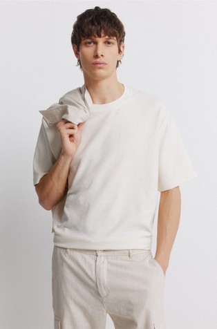 Teksturirana majica kratkih rukava