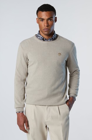 Pleten pulover od mješavine s kašmirom