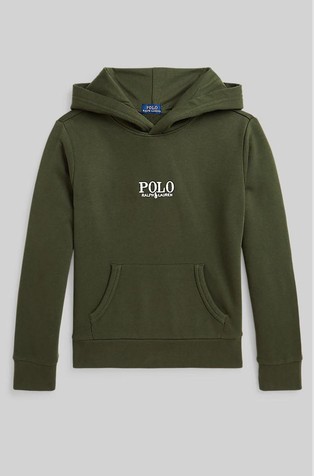 Logo pulover s kapuljačom i frotirnom unutrašnjošću