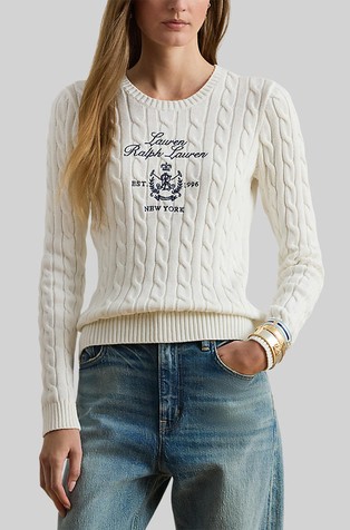 Pleten pulover s vezom